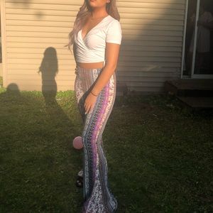 Flared/bell bottom pants